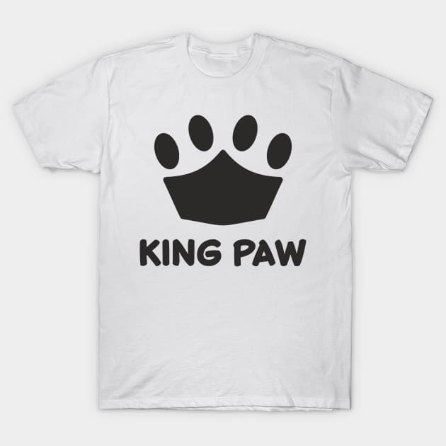 King Paw T-Shirt by aceofspace